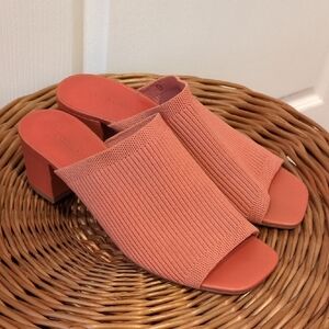 Everlane Pink Knit Glove Mule Sandal Size 9